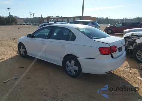 2012 Volkswagen Jetta 2.0L S from USA, damaged, VIN 3VW2K7AJ8CM349215